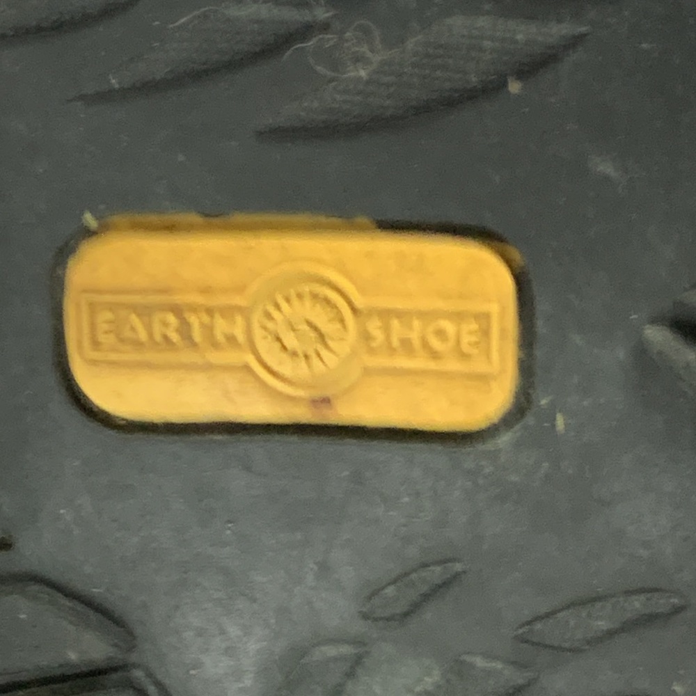 Earth shoe black & tan sneakers Sz 6 1/2 - Picture 6 of 9